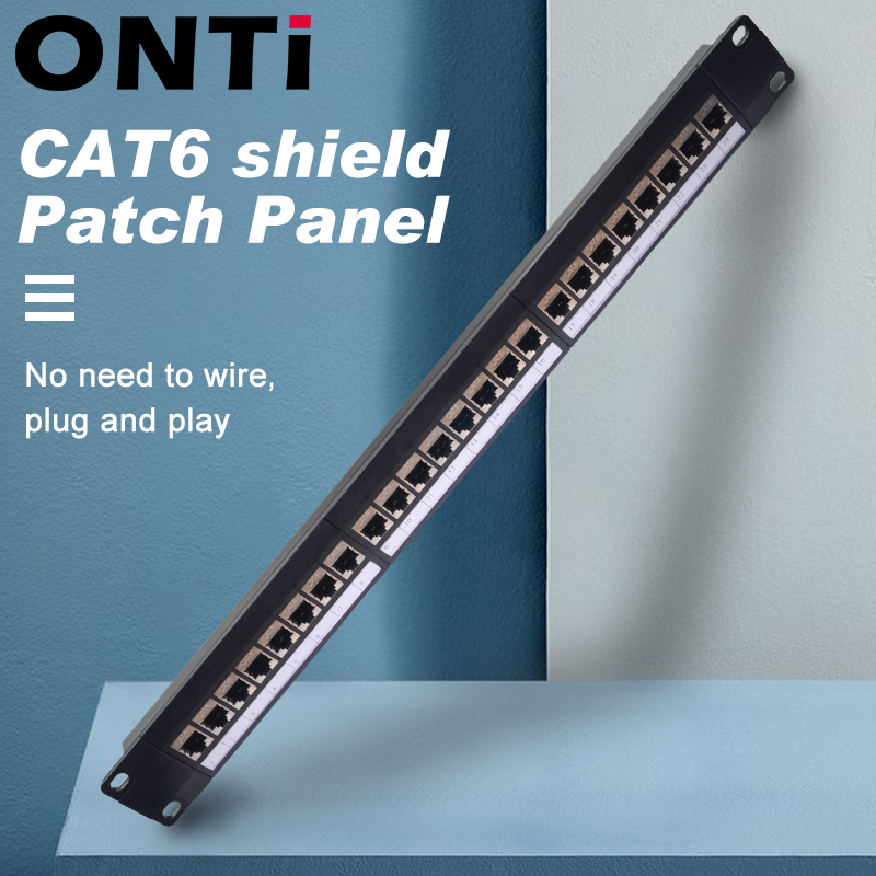 Server Rack Shelf - ONTi 19in 1U Rak 24 Port