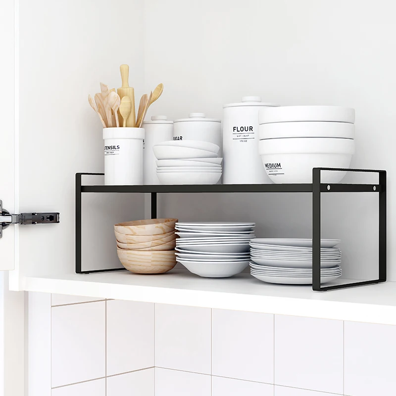 Server Rack Shelf - Rak penyimpanan piring dapur baja, rak