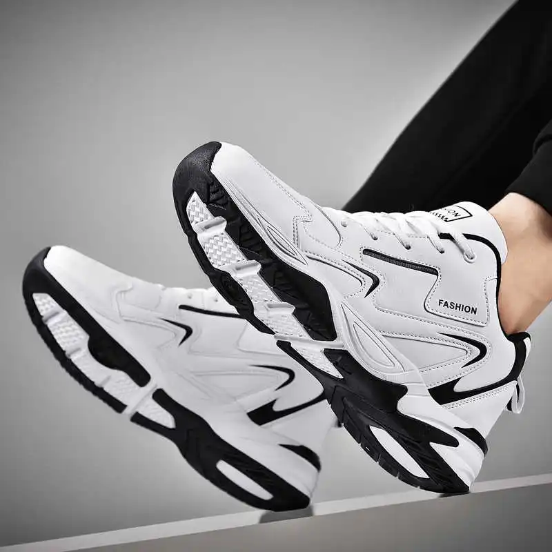 Office Tech Products - Sepatu kets olahraga untuk pria, sepatu