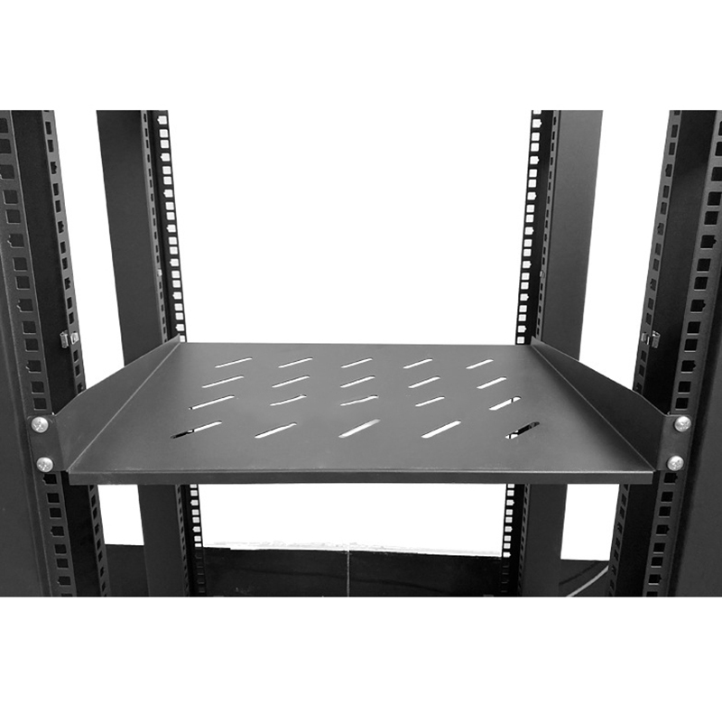 Server Rack Shelf - Rak Server 1U, Rak Cantilever Berventilasi
