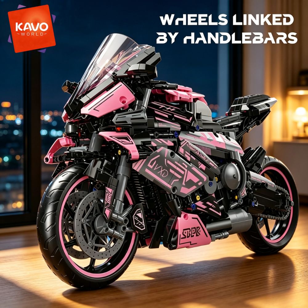 Office Tech Products - KAVOWORLD 1:5 Skala Besar Blok Bangunan