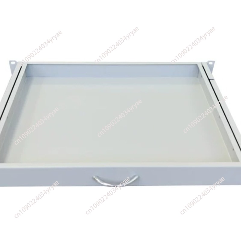 Server Rack Shelf - Rak Keyboard 1U untuk Kabinet Jaringan,