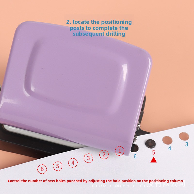 Pengebor Lubang Mini Kreatif 6 - Binding Machine Comb ulasan dan harga