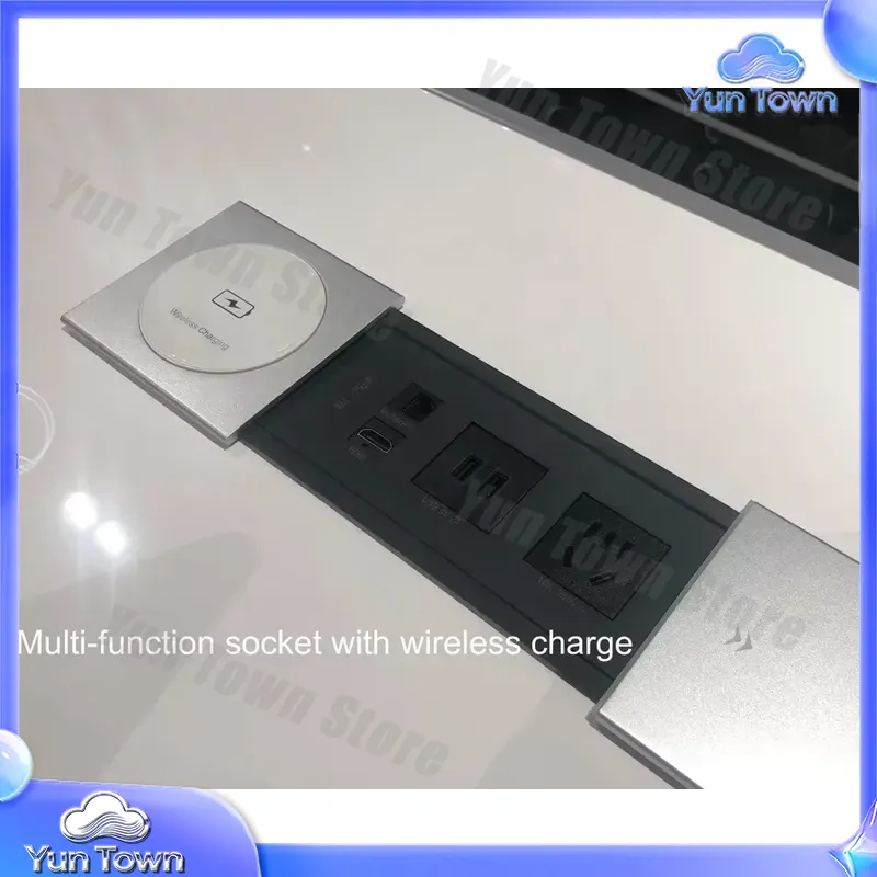 Meja Kerja CEO Wireless Chargi - Office Tech Management ulasan dan harga