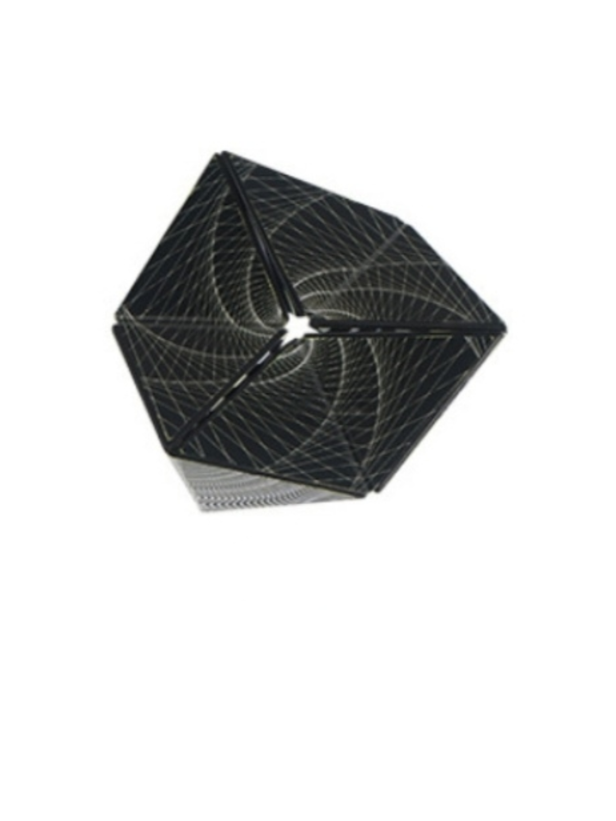 Kubus Geometris 3D Infinite Fl - Office Hi Tech ulasan dan harga