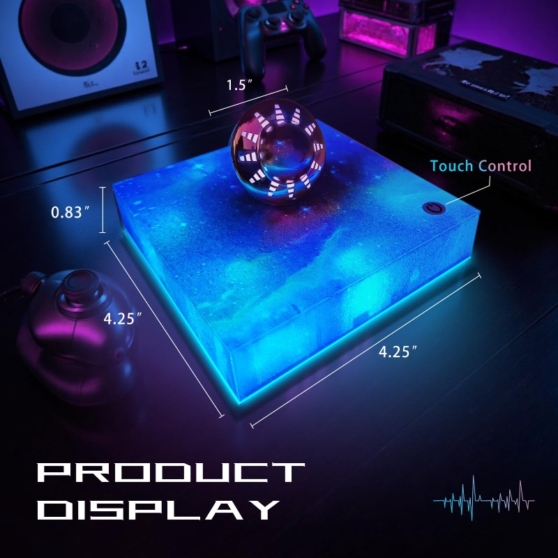 Lampu UFO Melayang 360 Derajat - Office Tech Setup ulasan dan harga