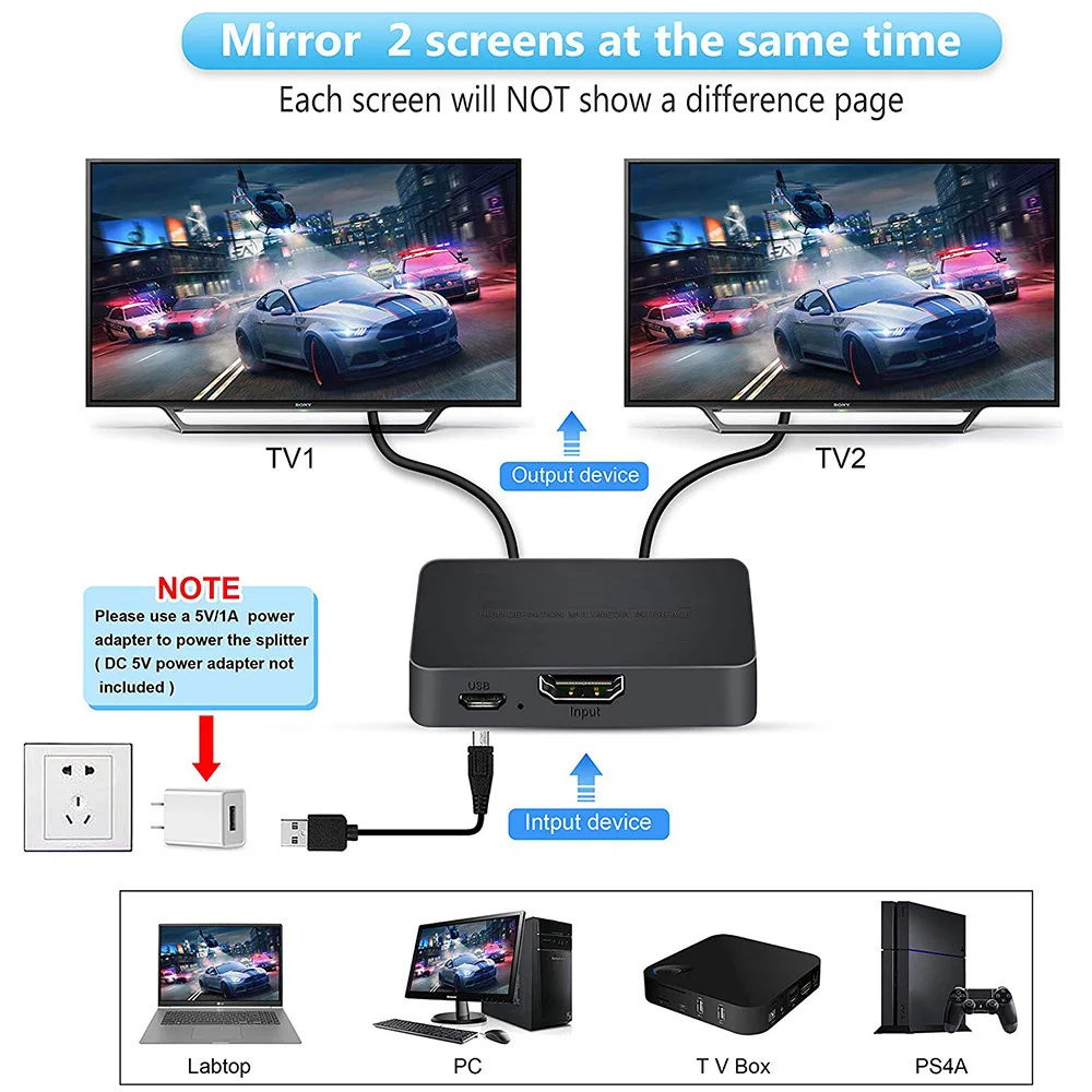 Distributor Splitter Kompatibe - Kvm Switch Dual Monitor ulasan dan harga