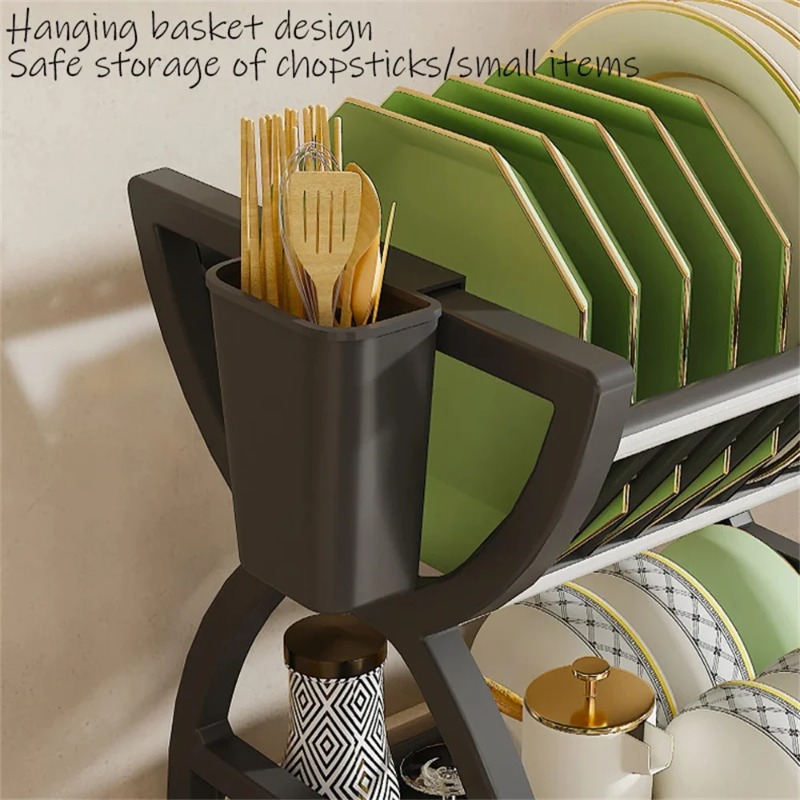 Rak Pengering Piring 2 Tingkat - Server Rack Shelf ulasan dan harga