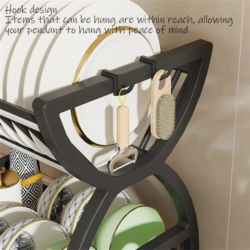 Rak Pengering Piring 2 Tingkat - Server Rack Shelf ulasan dan harga