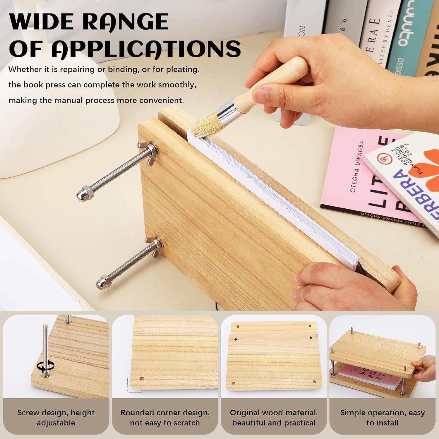 Alat Penekan Buku Kayu, Alat P - Binding Machine Comb ulasan dan harga