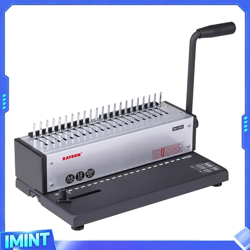 Mesin Penjilid Buku Karet Rays - Binding Machine Comb ulasan dan harga