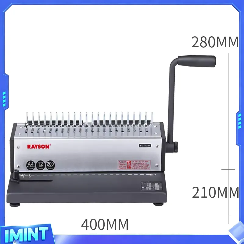 Mesin Penjilid Buku Karet Rays - Binding Machine Comb ulasan dan harga