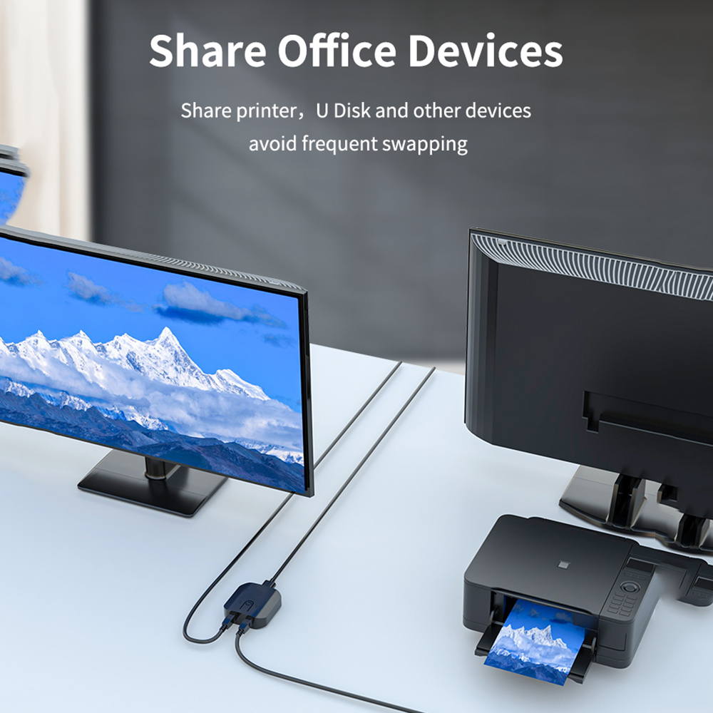 Kotak sakelar KVM 2X1 pilihan  - Kvm Switch Dual Monitor ulasan dan harga