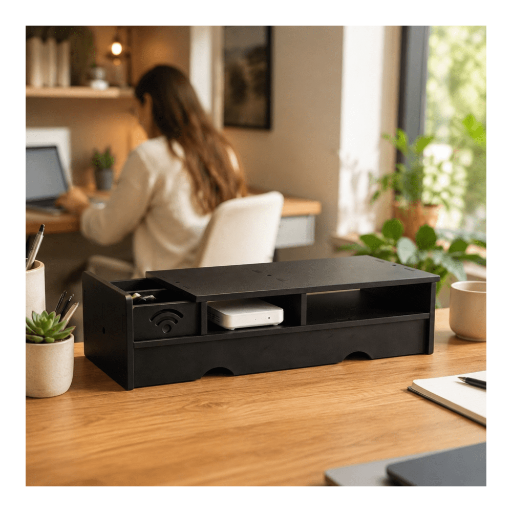 Kotak Penyimpanan Router WiFi  - Office Tech Setup ulasan dan harga