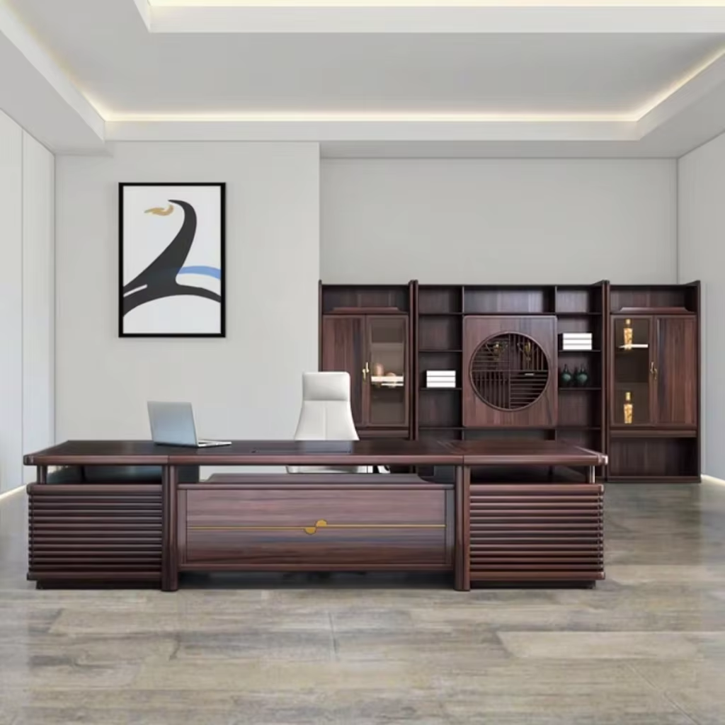 Meja Kantor Modern High Tech u - Office Tech Management ulasan dan harga