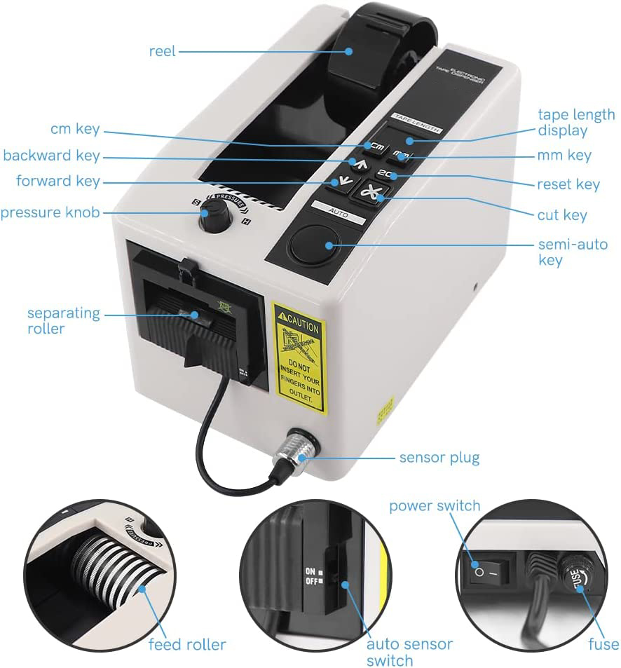 Dispenser Pita Pengemasan Otom - Office Hi Tech ulasan dan harga