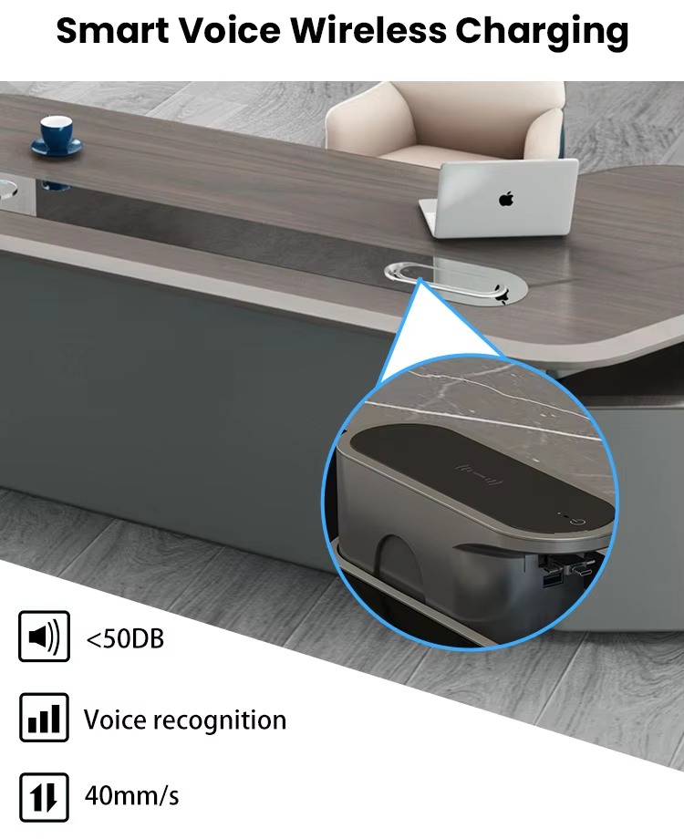 Meja Kantor Kayu Konvertibel G - Office Tech Management ulasan dan harga