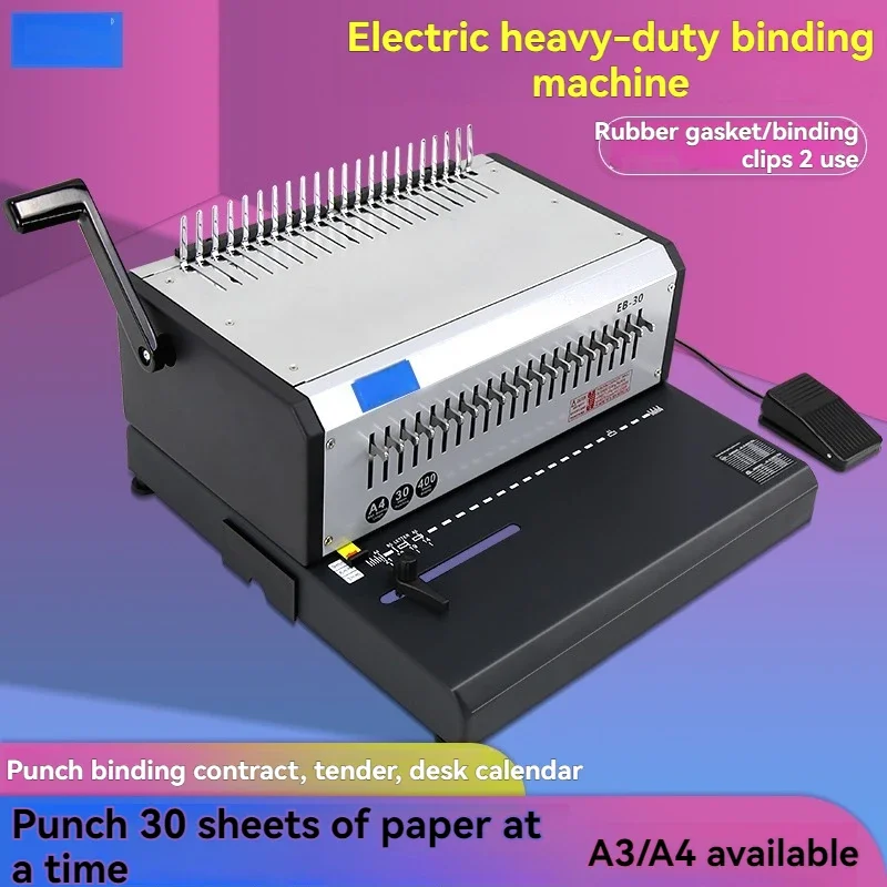 Mesin penjilid elektrik tugas  - Binding Machine Comb ulasan dan harga