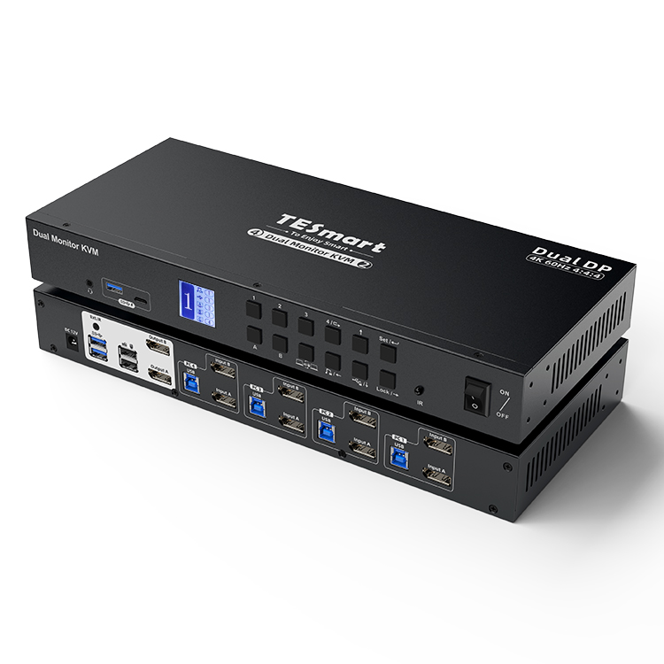 Kit Switch KVM Dual Monitor 4  - Kvm Switch Dual Monitor ulasan dan harga