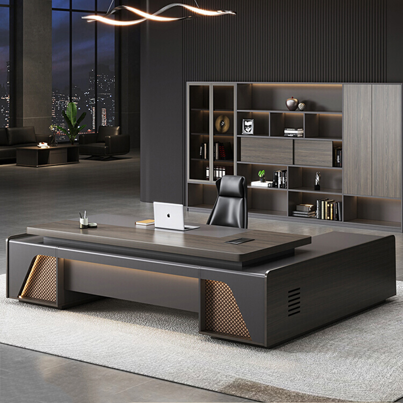 ❀ Meja Eksekutif CEO Modern Me - Office Tech Management ulasan dan harga