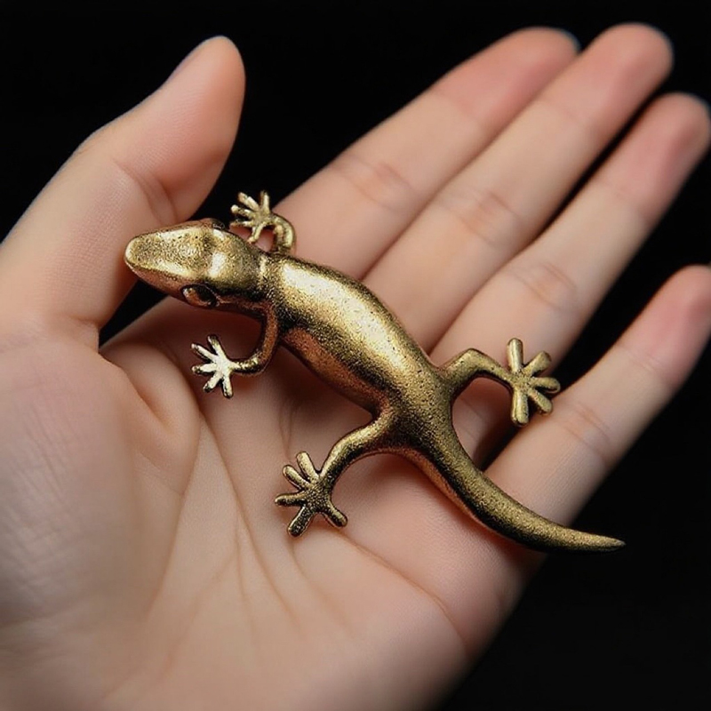 Patung Kadal Gecko Retro Perun - Office Hi Tech ulasan dan harga
