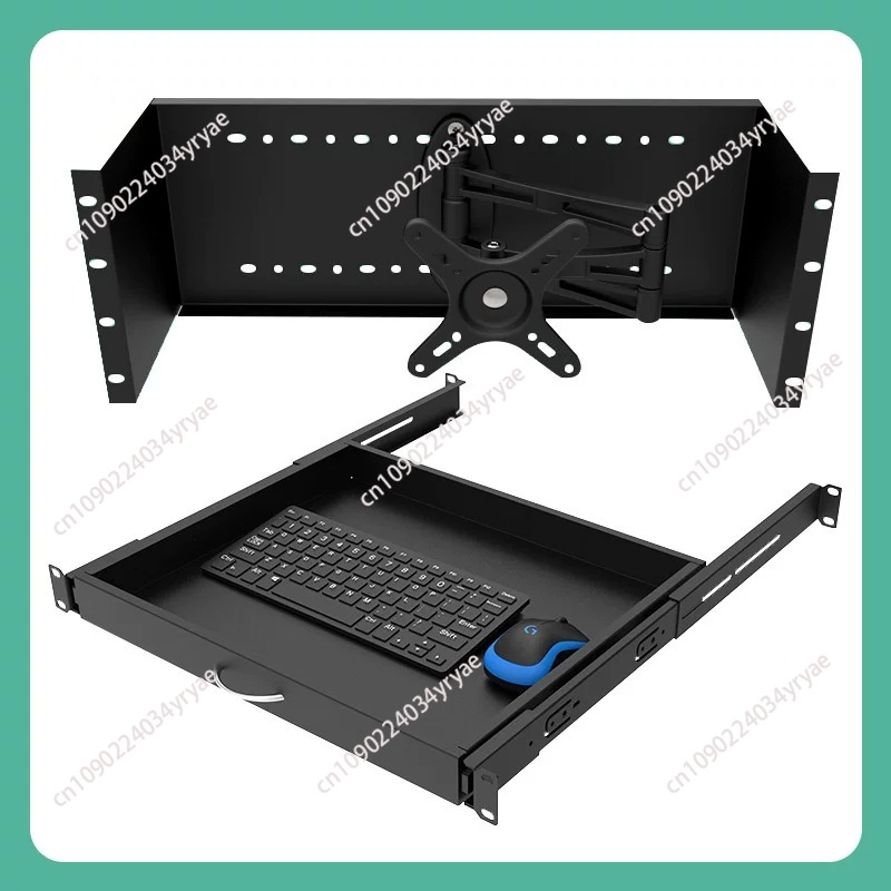 Rak Keyboard 1U untuk Kabinet  - Server Rack Shelf ulasan dan harga